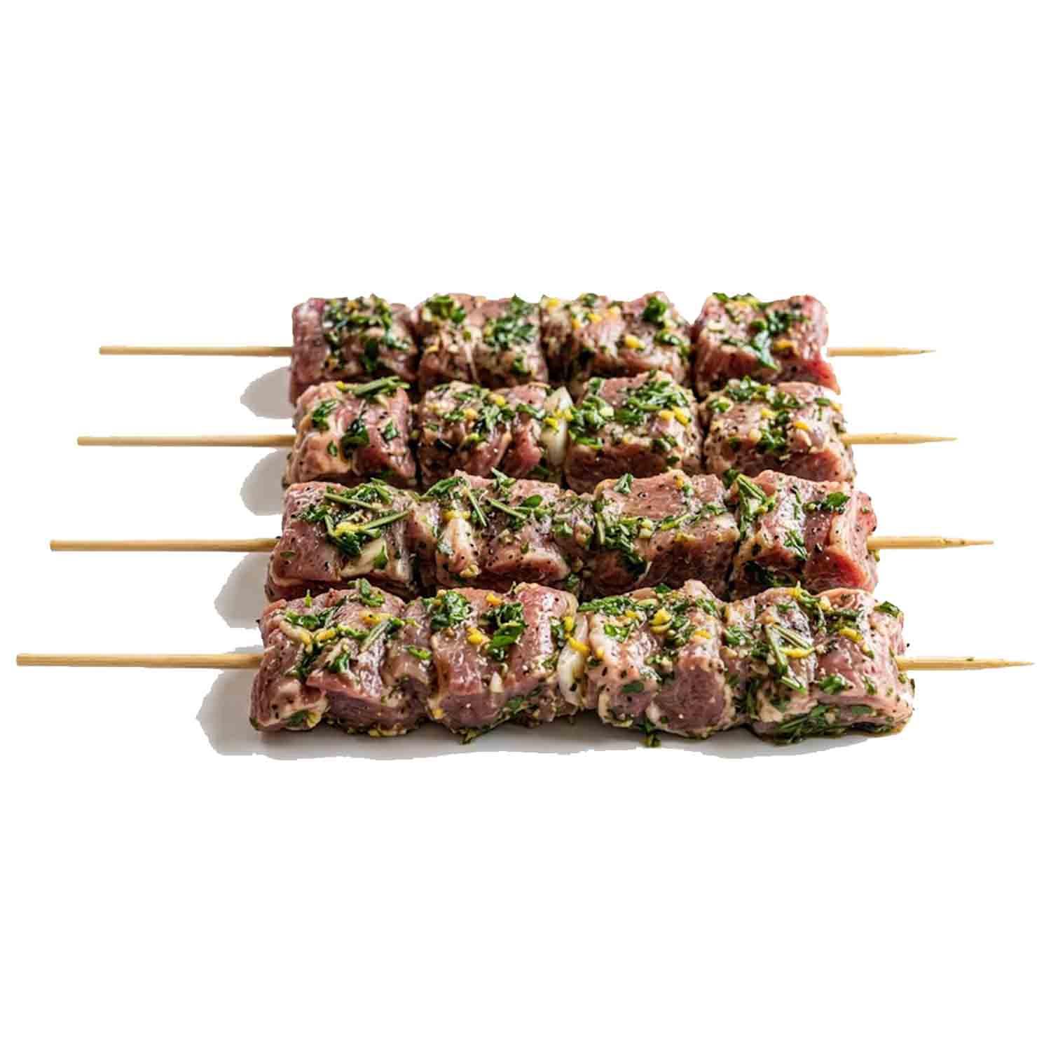 Lamb Kebab, Lemon Herb Marinated, 12 Oz