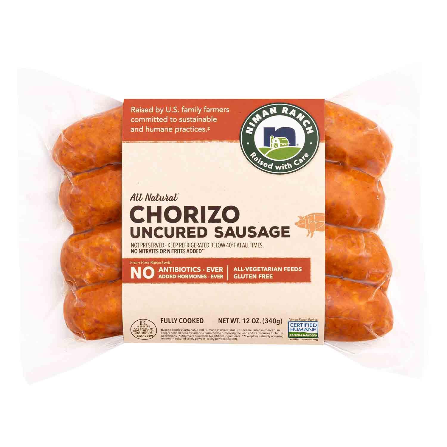 Chorizo Sausage Links, Fully Cooked, 1 Lb