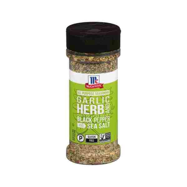 Get McCormick All Purpose Seasoning, Garlic, Herb, Black Pepper