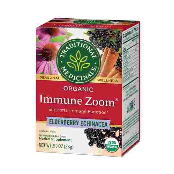 Get Traditional Medicinals Tea Bags, Immune Zoom Elderberry