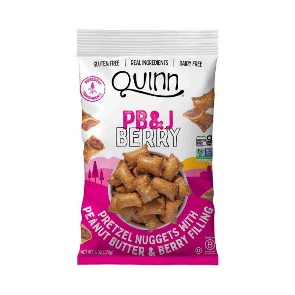 Get Quinn Gluten-Free Pretzel Nuggets, PB&J Filled Delivered