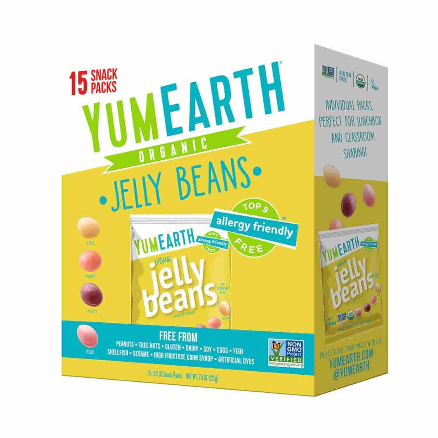 Organic Jelly Beans, 7.5 Oz (15 Ct)