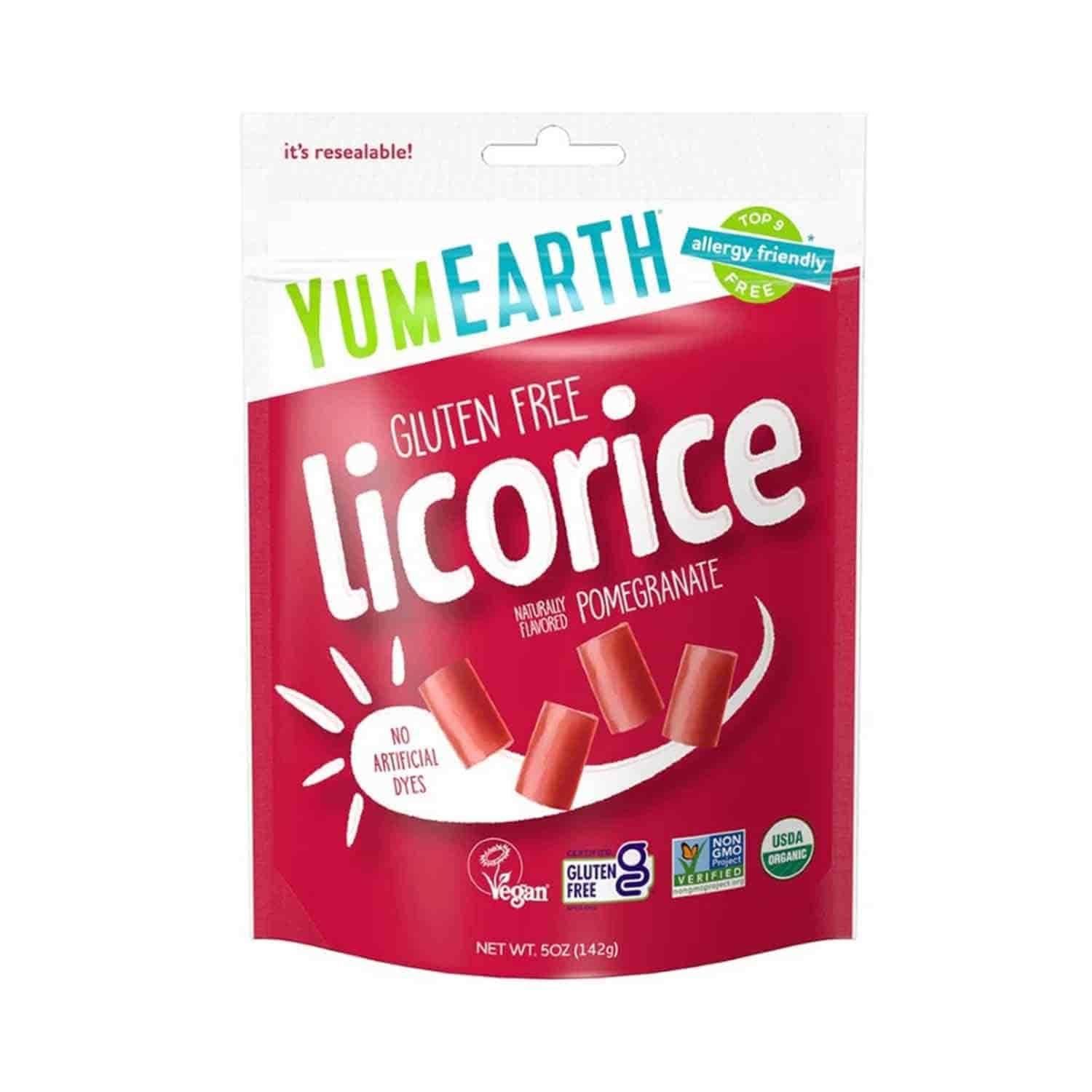 Organic Licorice, Pomegranate, 5 Oz