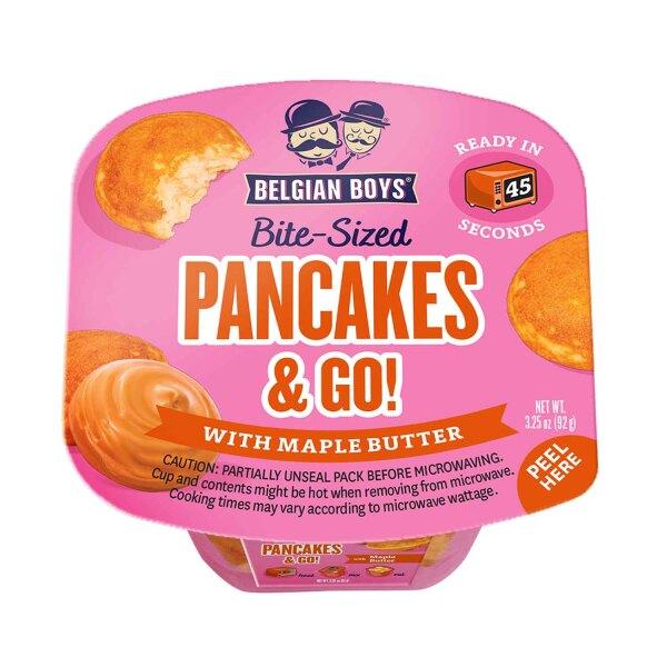 Get Belgian Boys Bite Sized Pancakes & Go, Maple Butter Delivered
