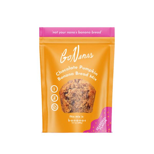 Get GoNanas Banana Bread Mix, Chocolate Pumpkin Delivered
