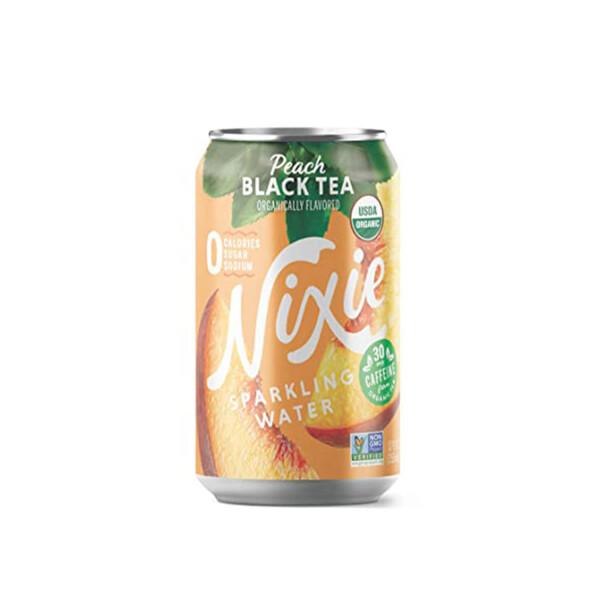 Get Nixie Organic Sparkling Water, Peach Black Tea Delivered