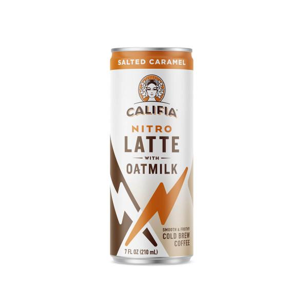 Get Califia Farms Nitro Draft Latte Cold Brew, Salted Caramel