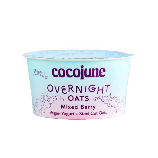 Get Cocojune Organic Mixed Berry Overnight Oats Delivered