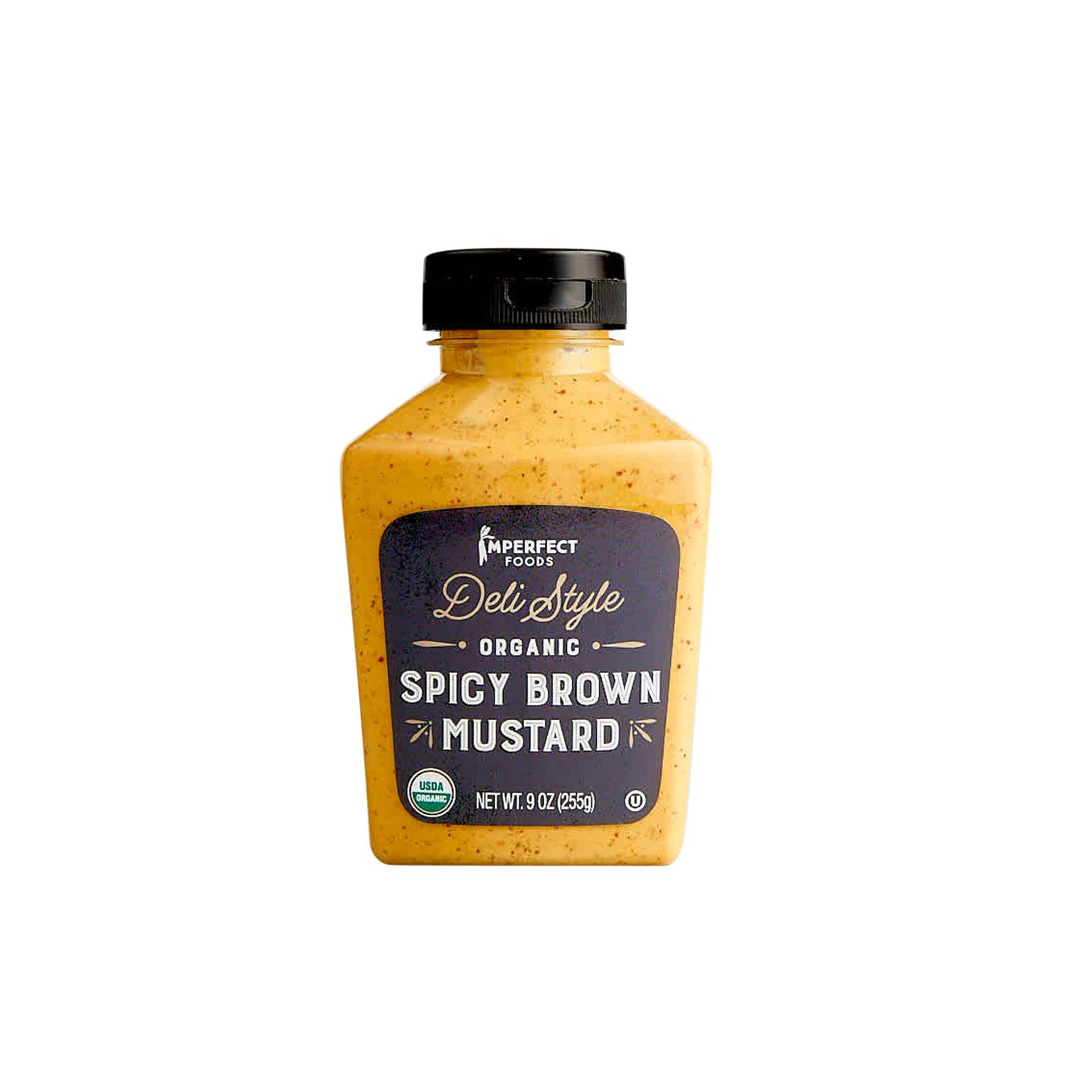 Organic Deli Style Spicy Brown Mustard, 9 Oz