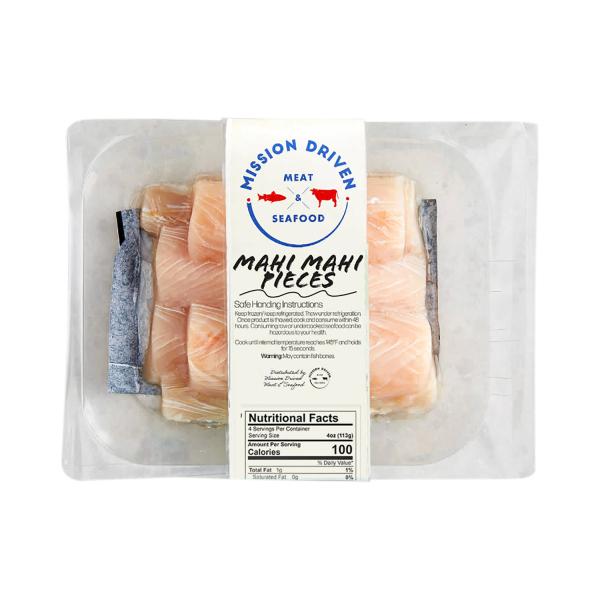 Get Mission Driven Meat & Seafood Wild Caught Mahi Taco Portions