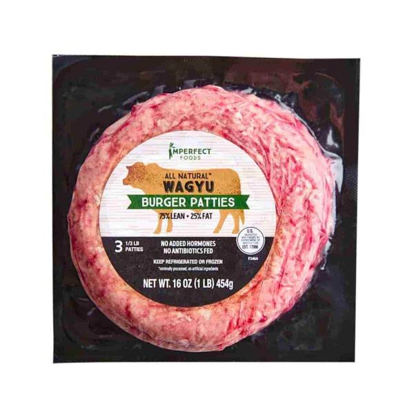 Get Imperfect Foods Ground Wagyu Beef Patties Delivered