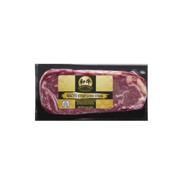 Get Frontière Natural Meats Sirloin Steak, Wagyu Beef Top