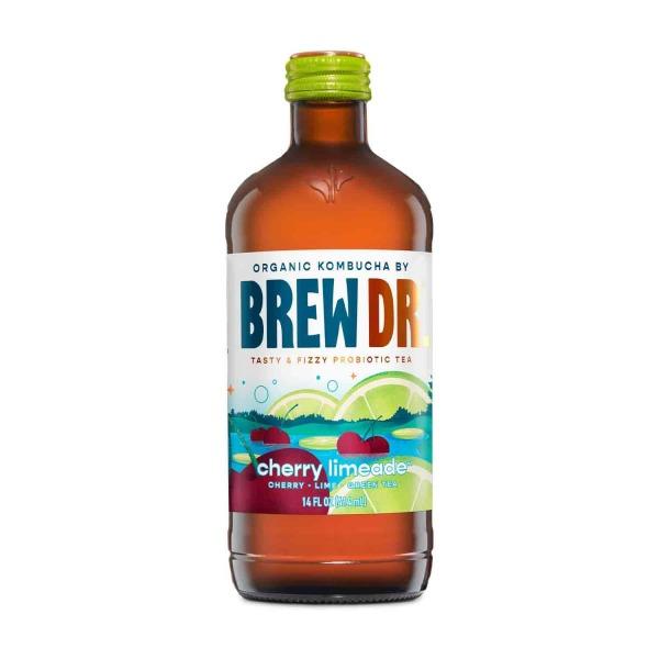 BC Stream DR（21-22） 155W Get Brew Dr. Kombucha Organic Kombucha, Cherry Limeade Delivered