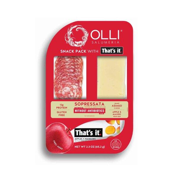 Get Olli Salumeria Snack Pack, Sopressata, Asiago, and Apple