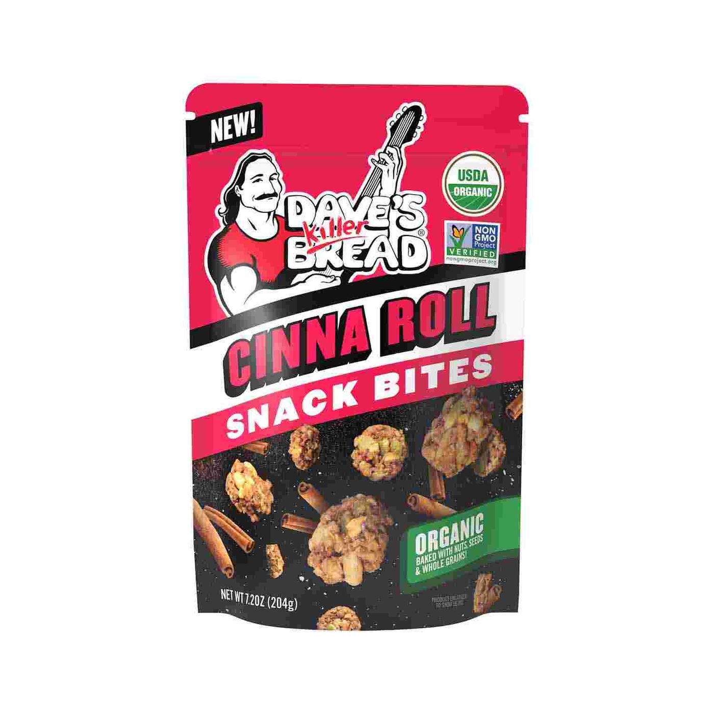 Get Dave's Killer Bread Organic Crunchy Snack Bites, Super Cinna