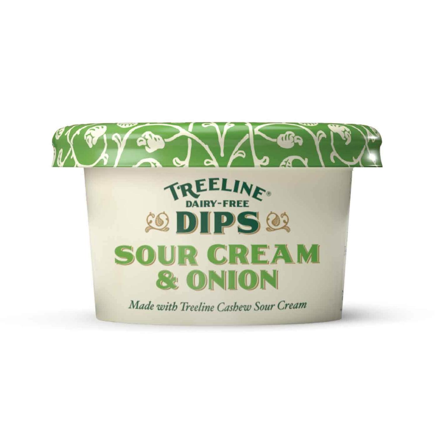 Get Treeline Cheese Plant-Based Sour Cream, Sour Cream & Onion