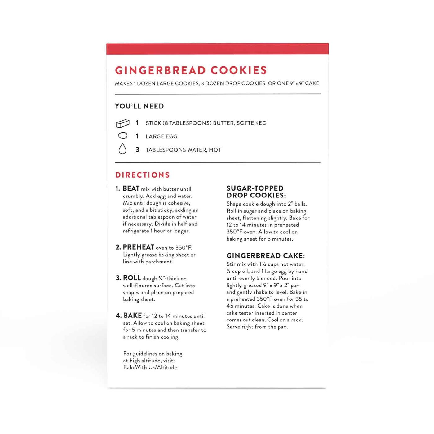 kingrecipe Get King Arthur Cookie and Cake Mix, Gingerbread Delivered