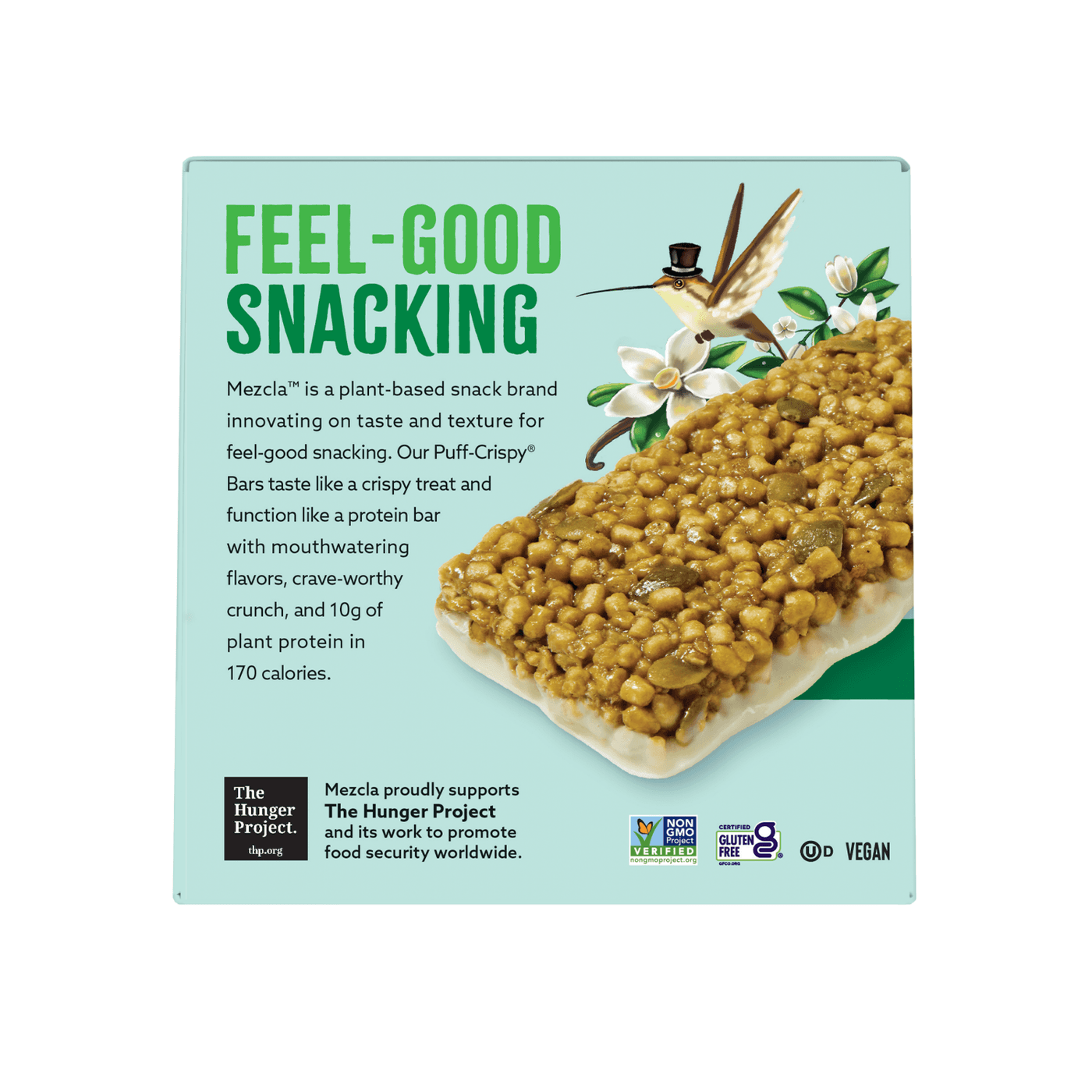 Get Mezcla Puff-Crispy Protein Bars, Matcha Vanilla Delivered