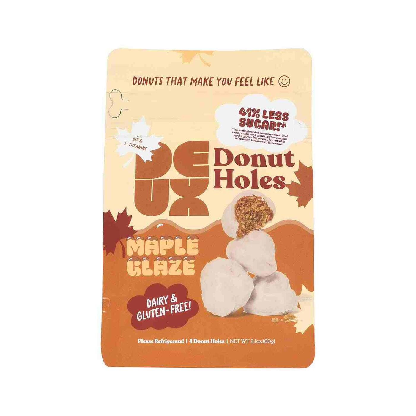 Get DEUX Donut Holes, Maple Glaze Delivered | Misfits Market