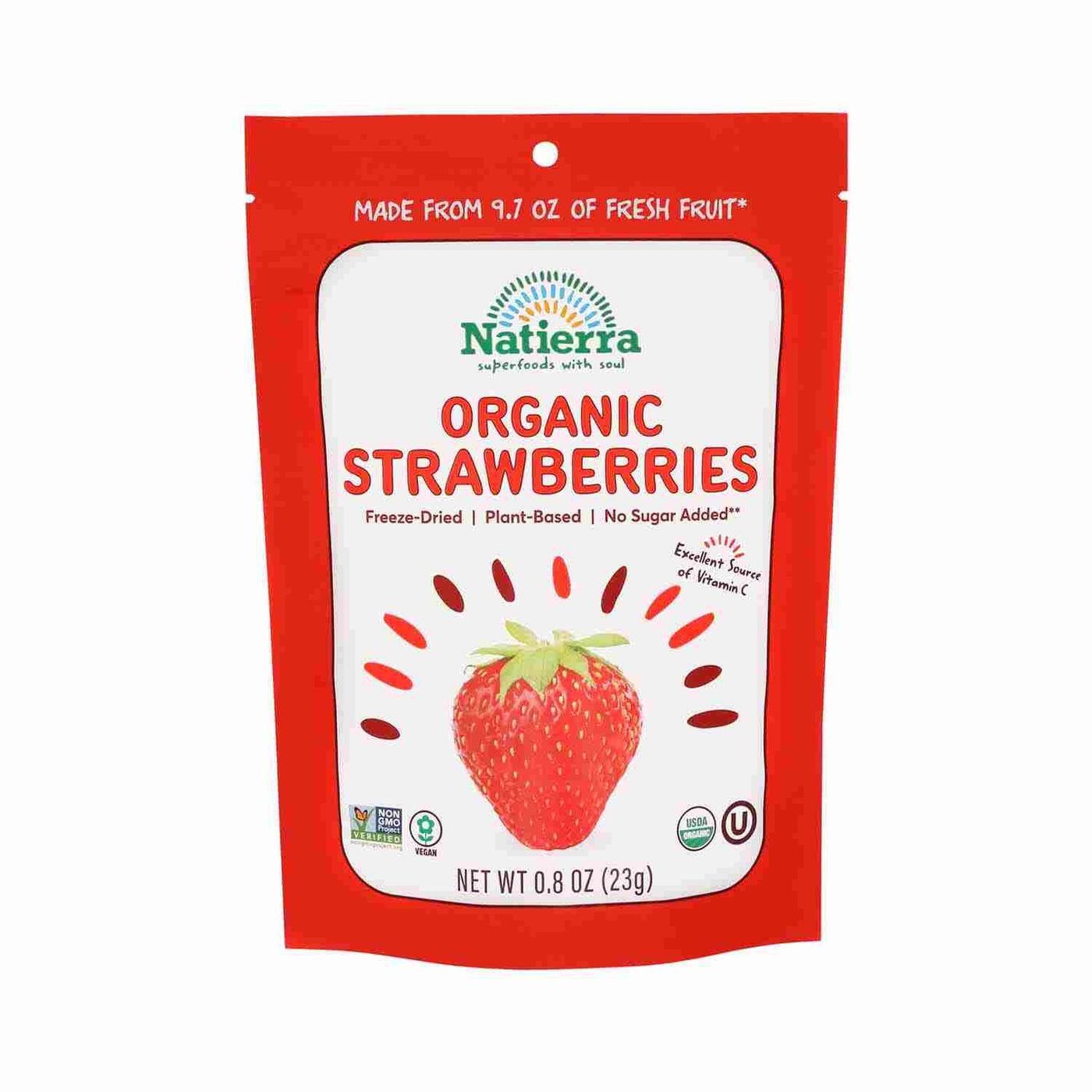 Get Natierra Organic Strawberries, Freeze-Dried Delivered