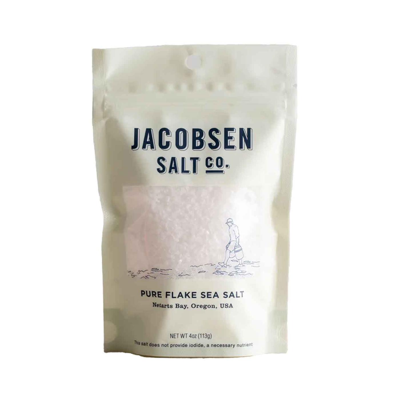 Get Jacobsen Salt Co. Sea Salt, Pure Flake Delivered
