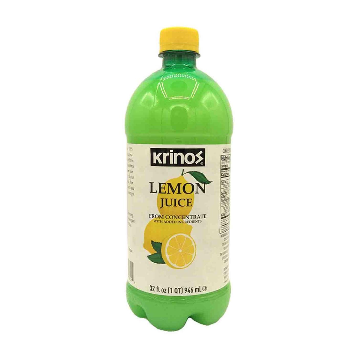 Get Krinos Lemon Juice Delivered | Misfits Market, image size:1400x1400