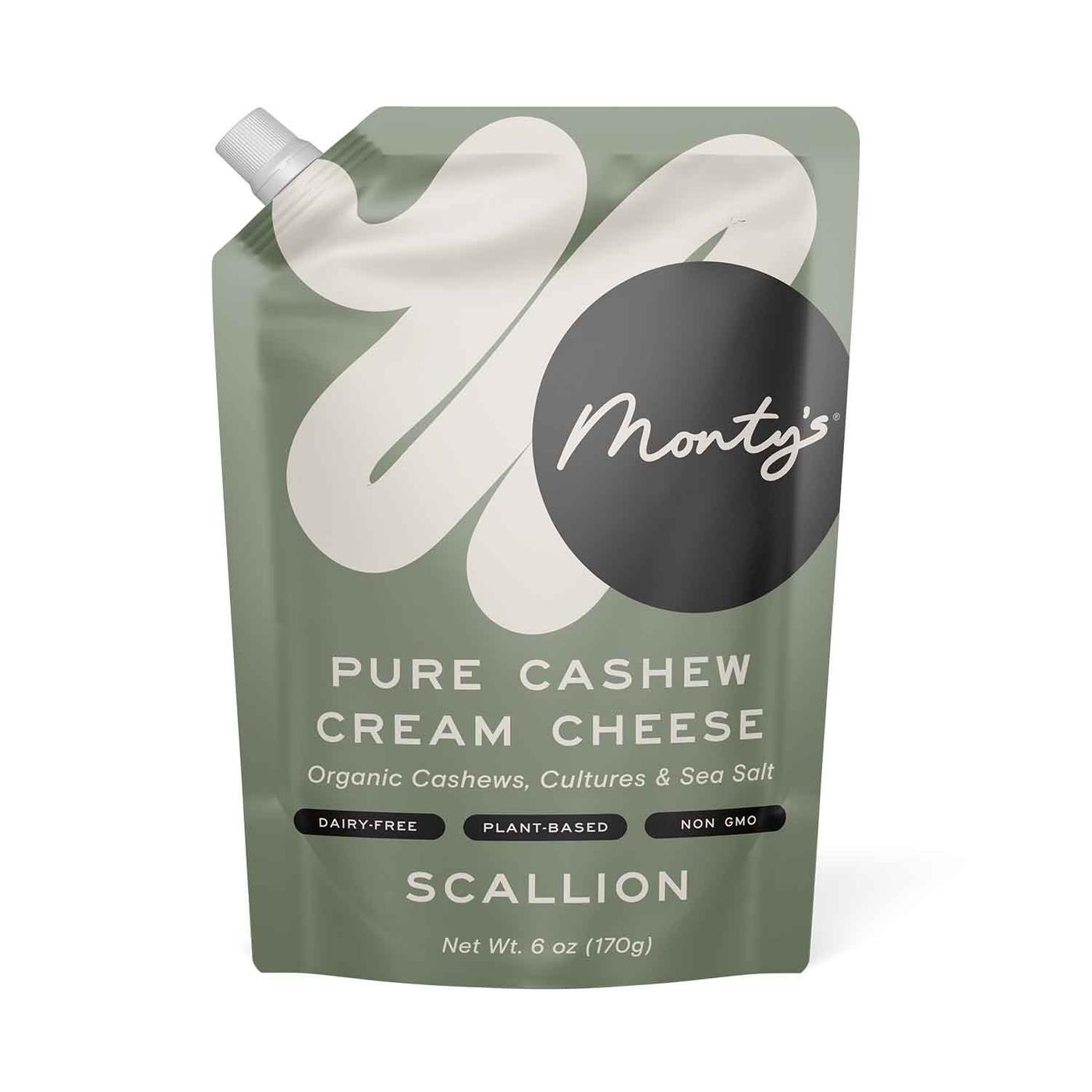 Get Monty's Plant-Based Cream Cheese, Scallion Delivered | Misfits