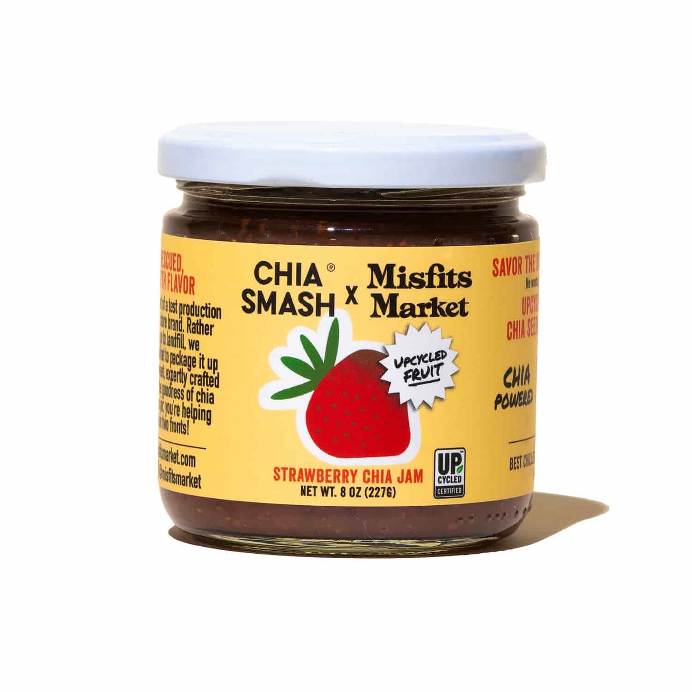 Get Chia Smash + Misfits Market Upcycled Chia Jam, Strawberry