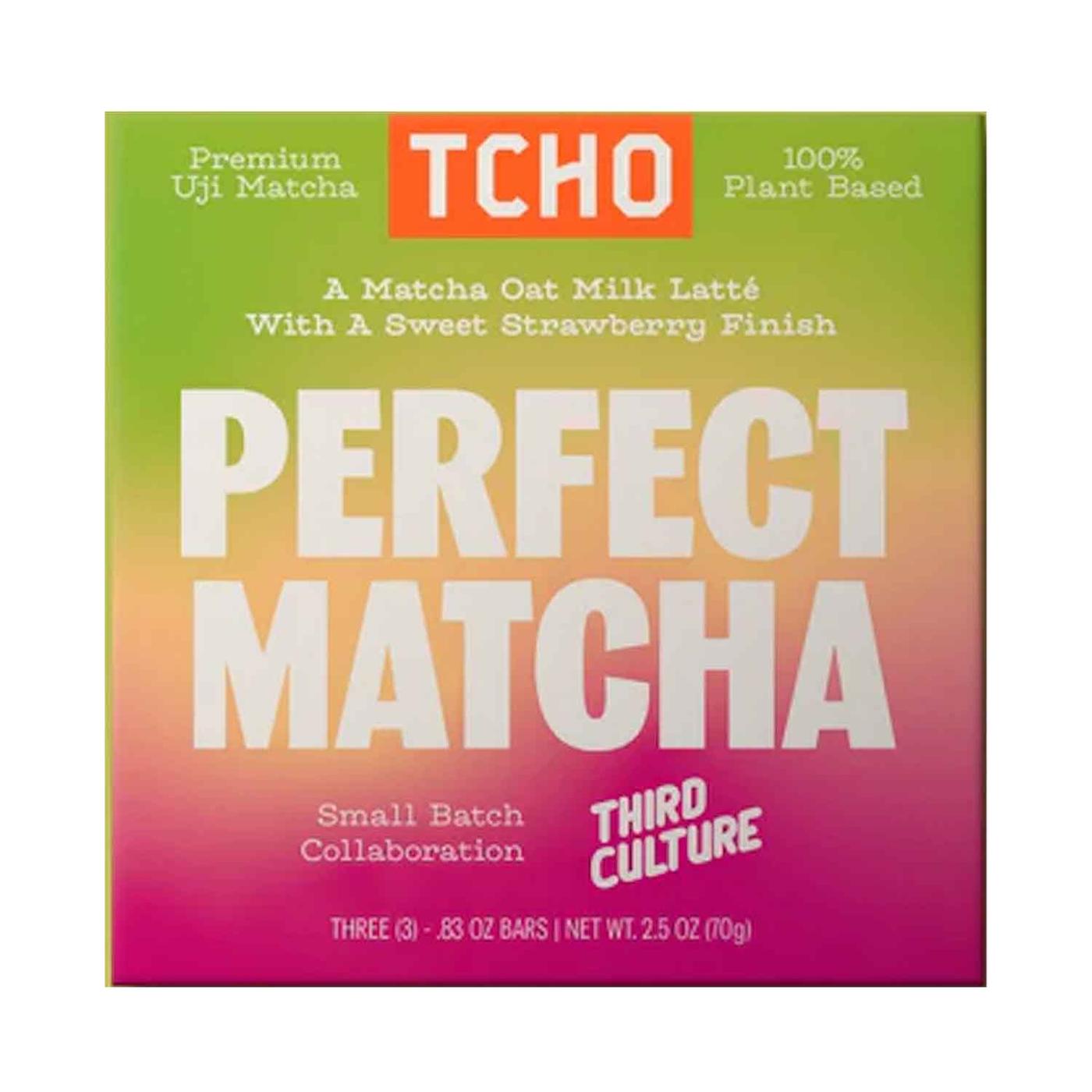 Get TCHO Organic Oatmilk Chocolate Bar, Perfect Matcha Delivered