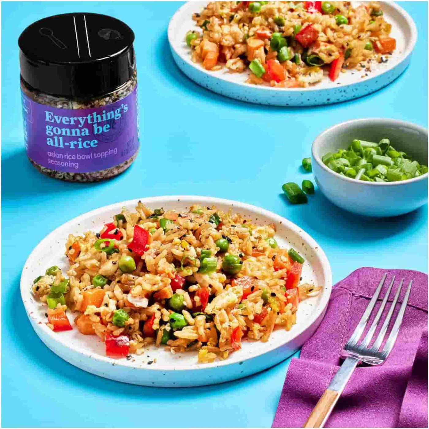 Everything Over Rice Rice Bowl Seasoning, Everything's Gonna Be All Rice, 4.6 Oz