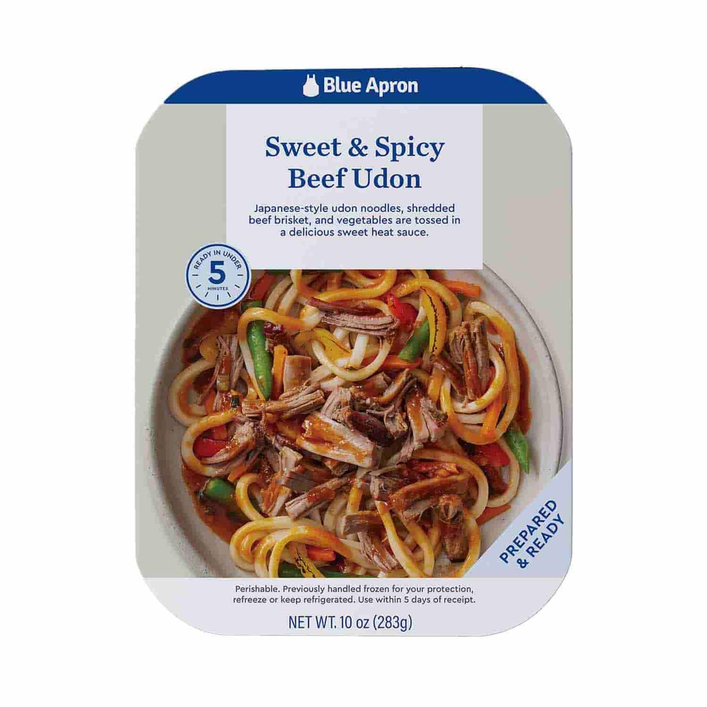 Get Blue Apron Sweet & Spicy Beef Udon Delivered | Misfits Market