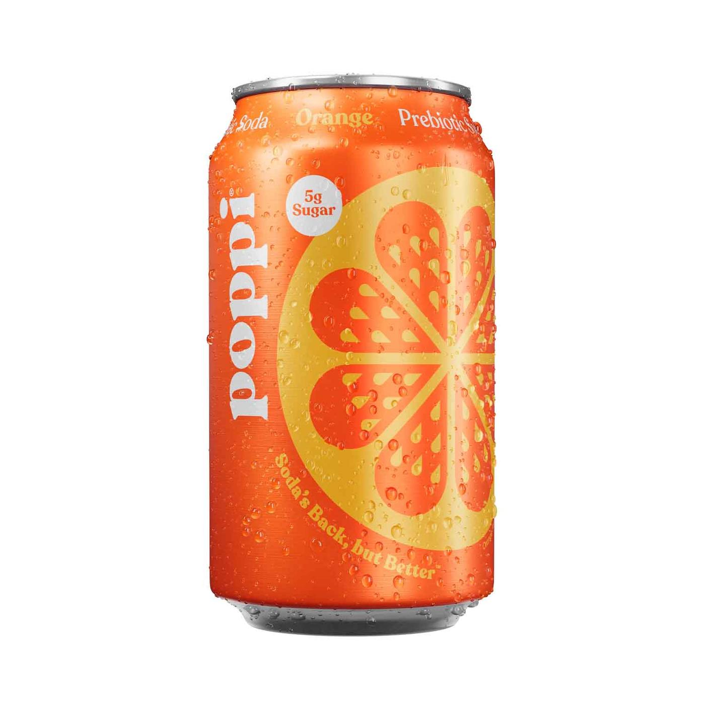 Get Poppi Prebiotic Soda, Orange Delivered | Misfits Market