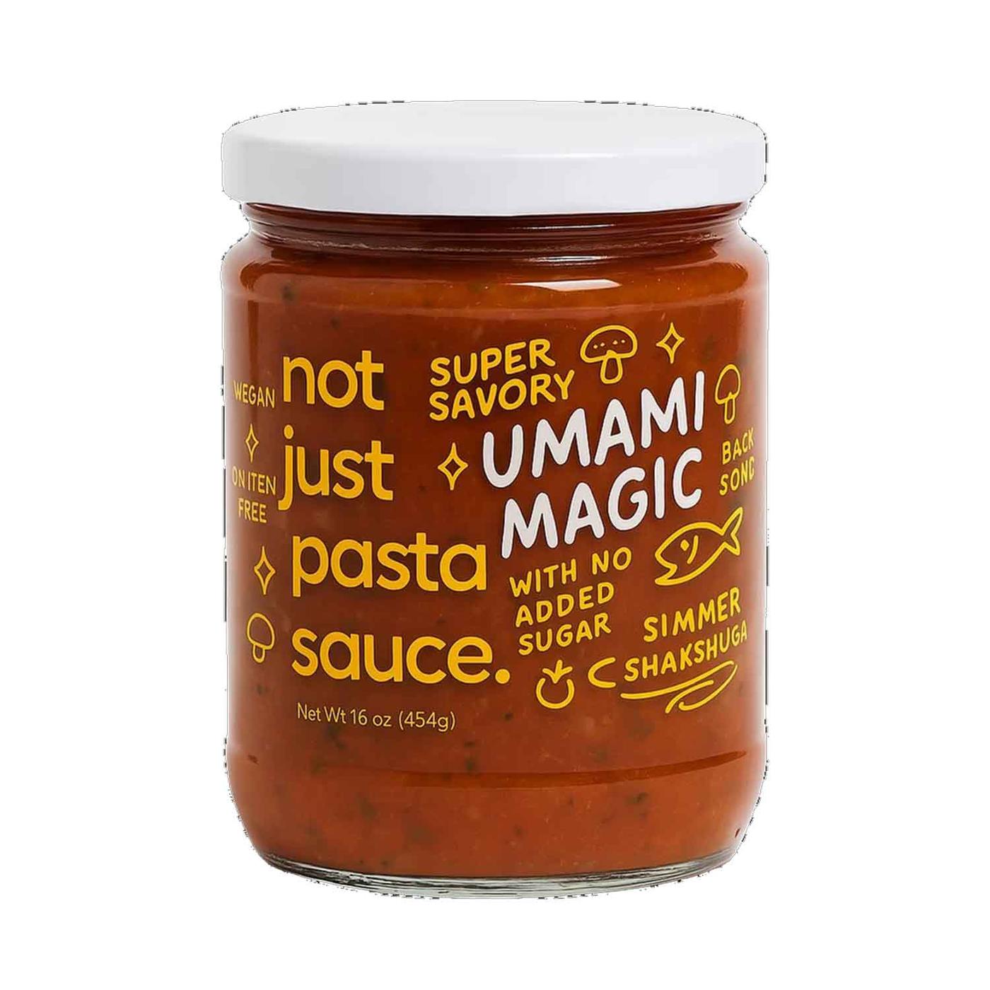 Get Not Just Co Pasta Sauce, Umami Magic Delivered | Misfits Market