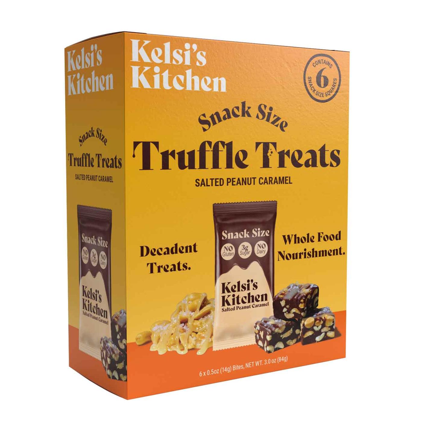 Get Kelsi's Kitchen Truffle Treats, Salted Caramel Snack Pack