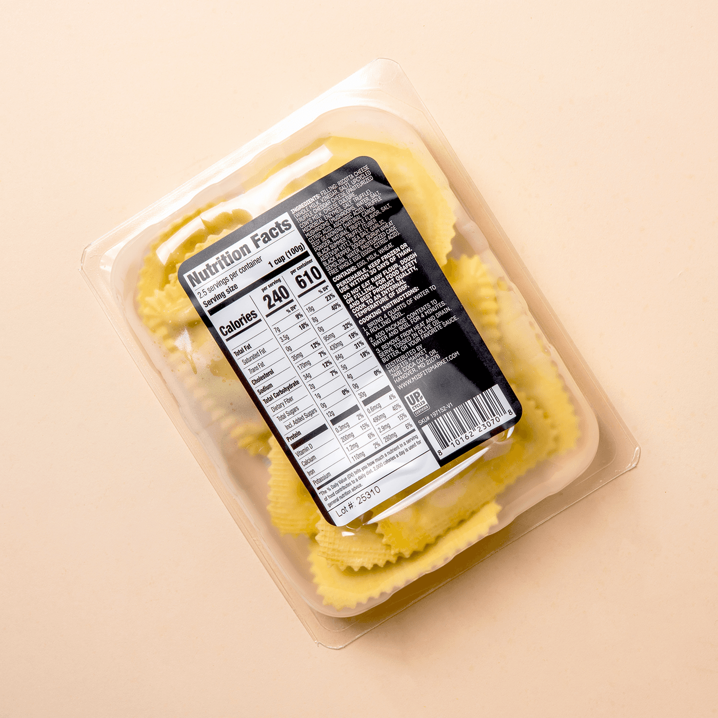 Get Odds & Ends Ravioli, Truffle Mushroom Mezzaluna Delivered