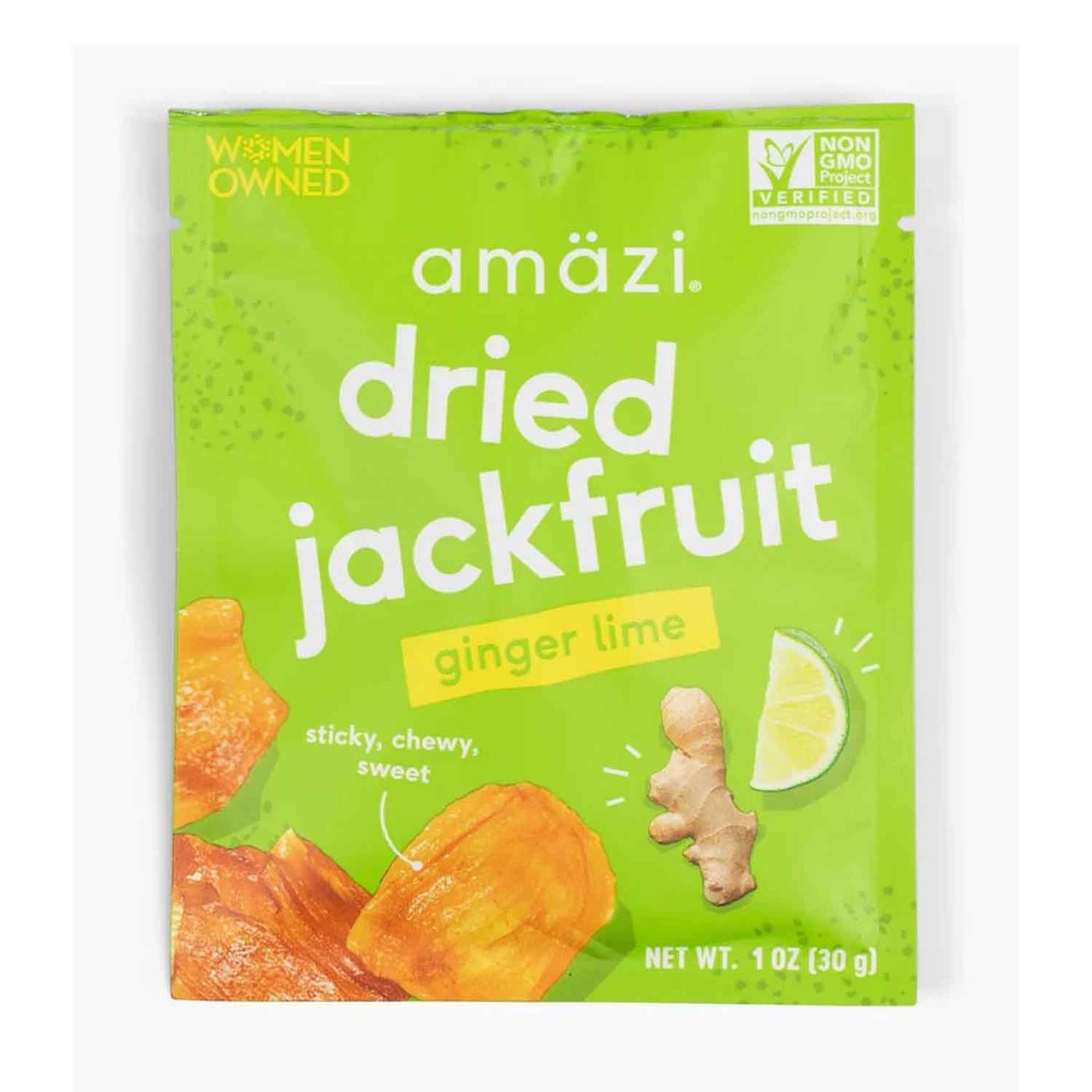 菓子 nifufu Get amäzi Jackfruit Chews, Ginger Lime Delivered | Misfits Market