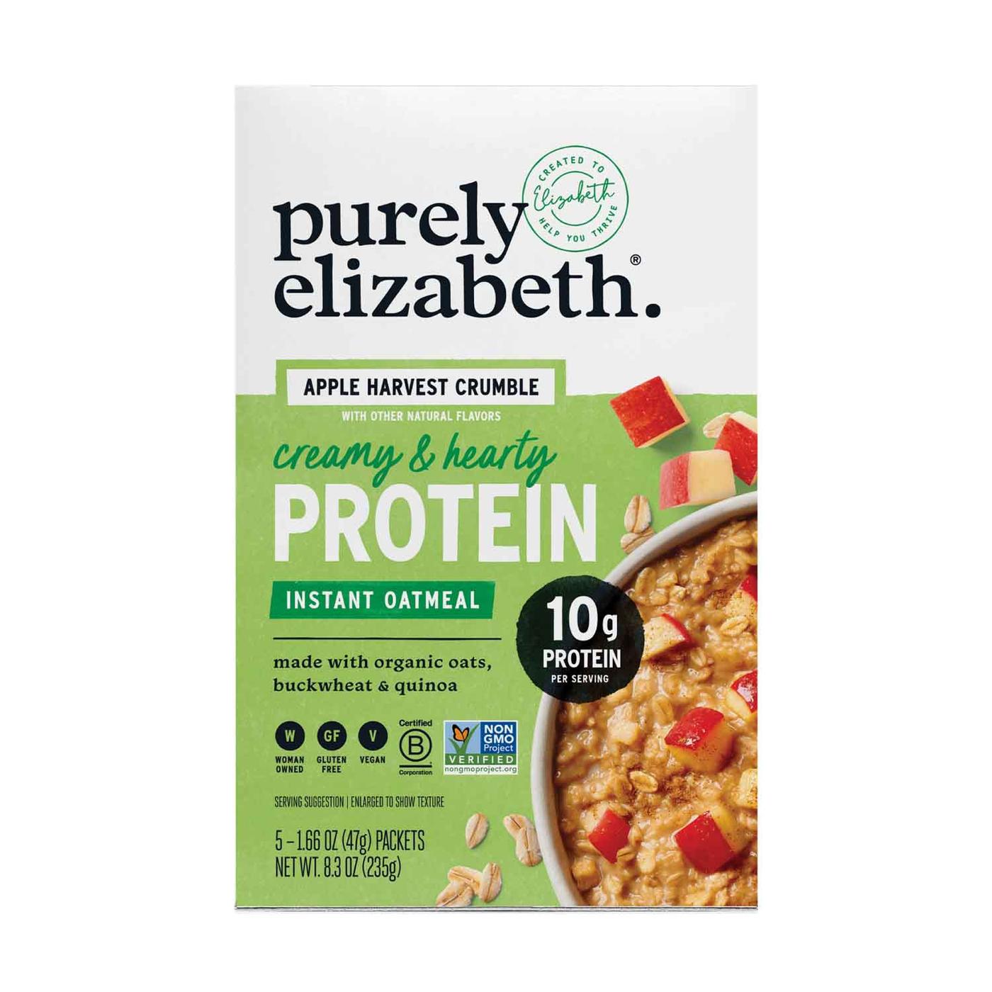 Get Purely Elizabeth Protein Instant Oatmeal, Apple Harvest