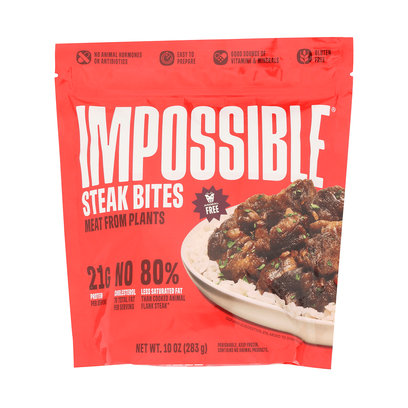 IMPOSSIBLE STEAK BITES MEAT FROM PLANTS visual data 2