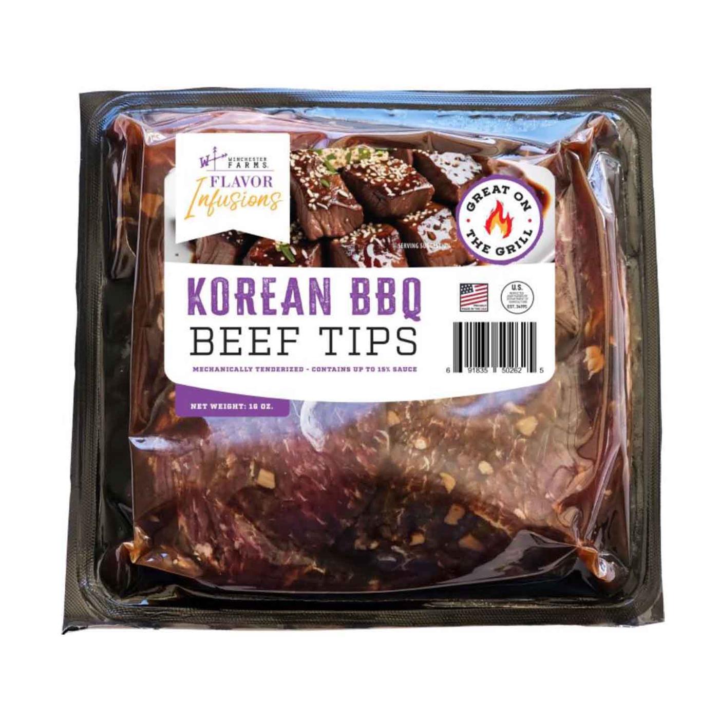 Korean Style Beef Sirloin Tips