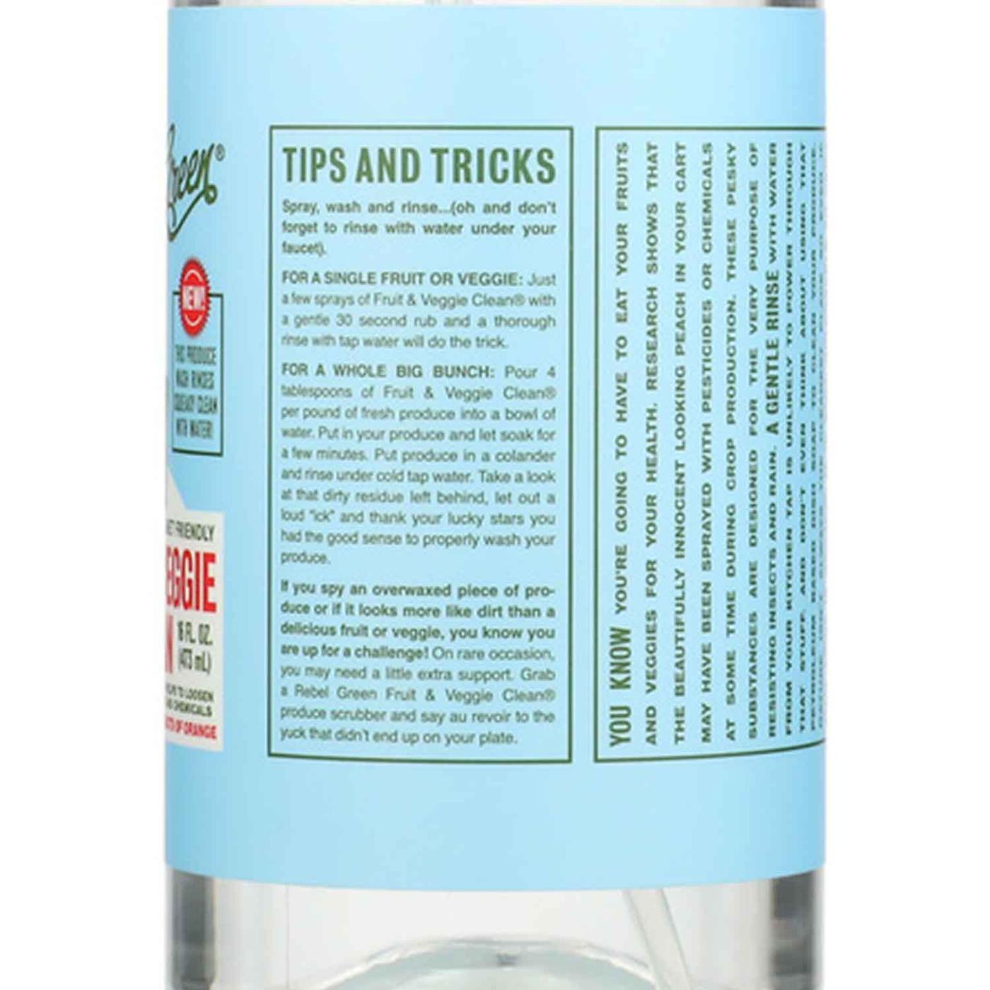 Get Rebel Green Plant-Based Produce Wash Spray Delivered | Misfits
