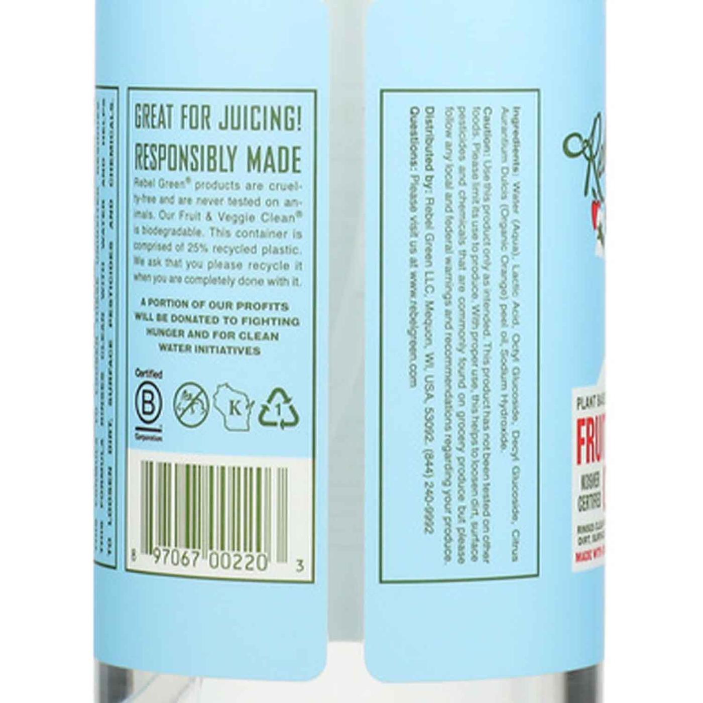 Get Rebel Green Plant-Based Produce Wash Spray Delivered | Misfits