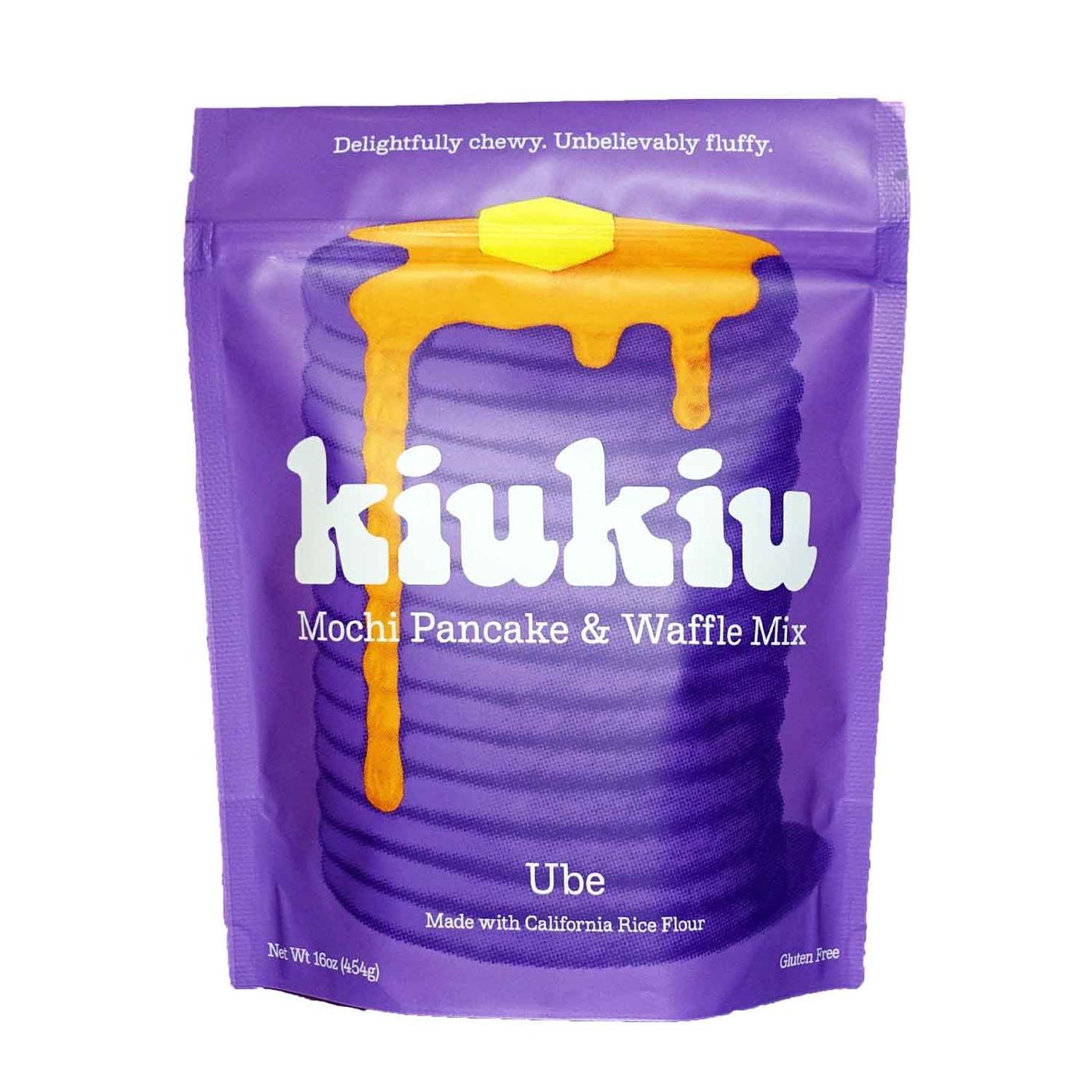 Ube Mochi Pancakes