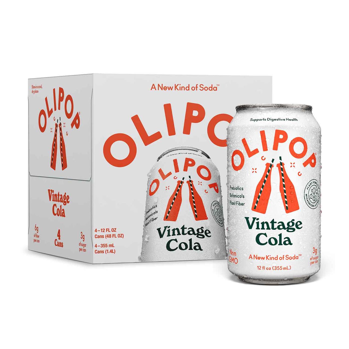 Get Olipop Probiotic Soda, Vintage Cola Delivered | Misfits Market