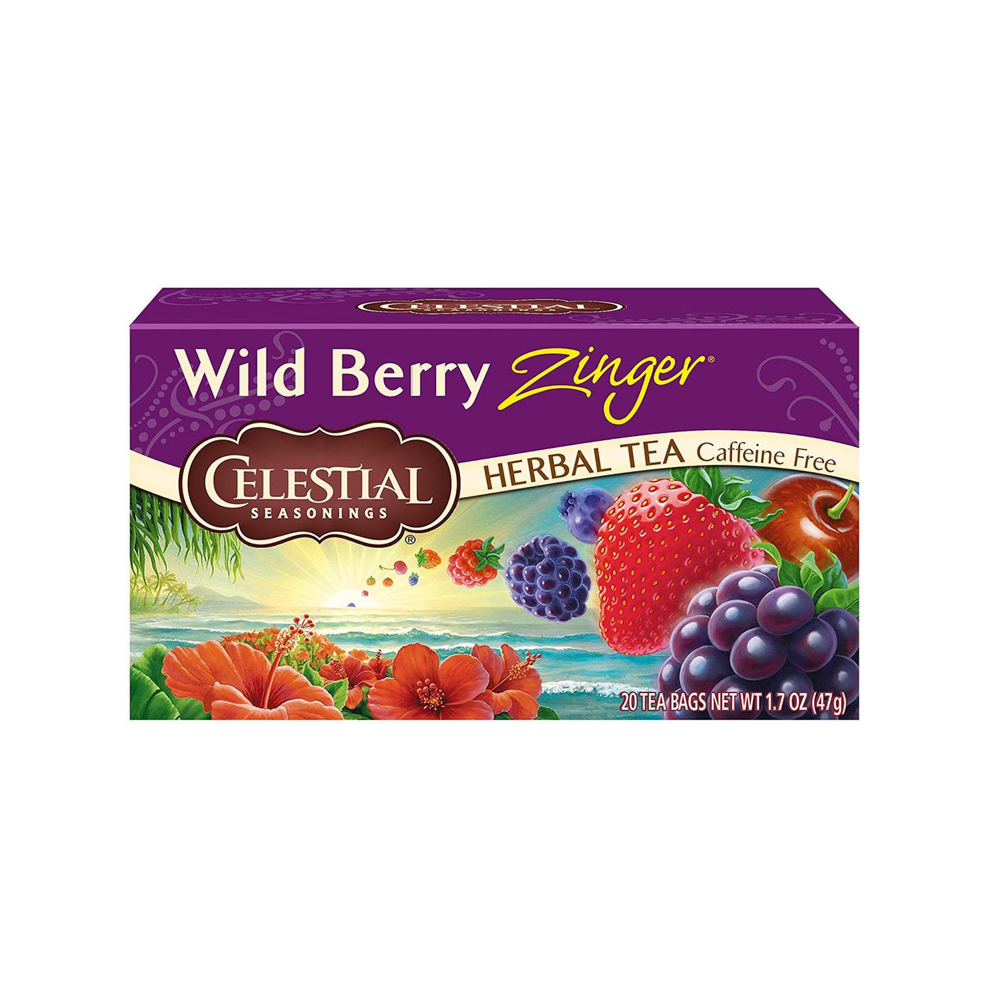 Get Celestial Seasonings Wild Berry Zinger Tea Delivered | Misfits