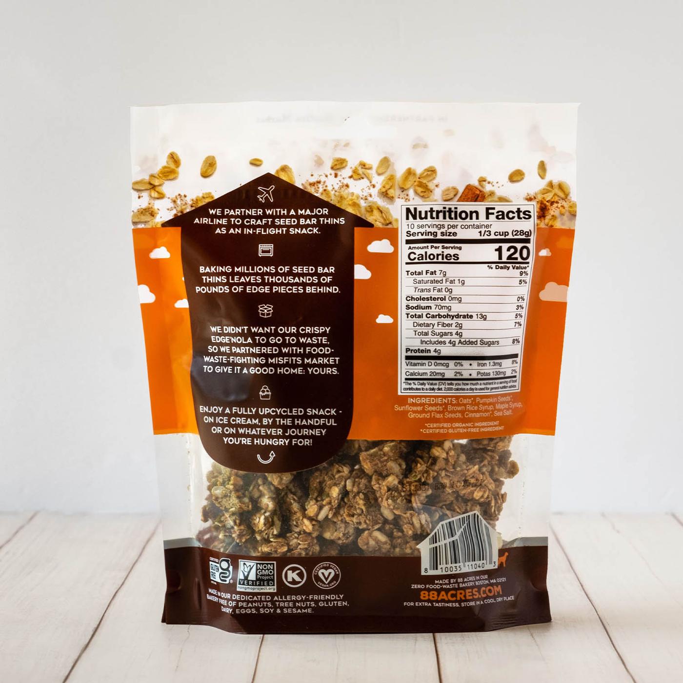 Get 88 Acres Cinnamon Maple Edge'Nola Granola Delivered | Misfits