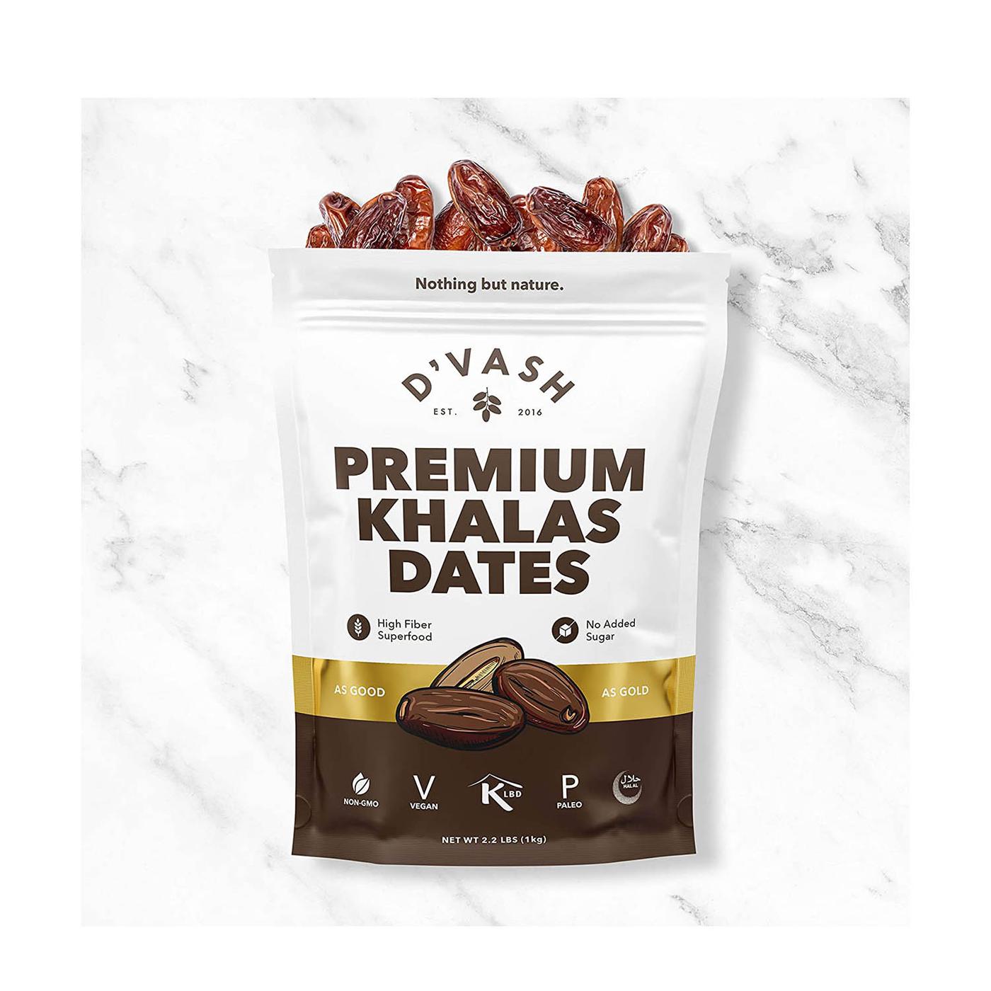 Get D'vash Premium Khalas Dates Delivered | Misfits Market