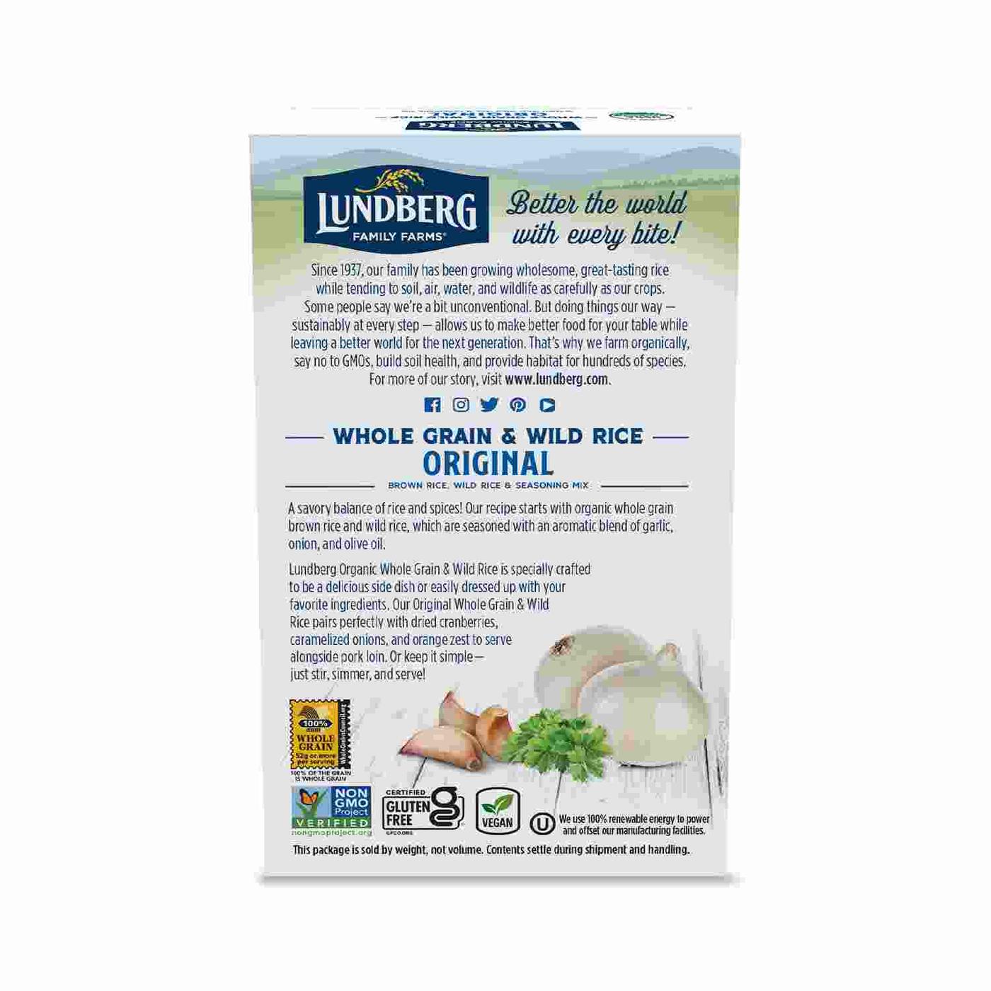 Organic Whole Grain Rice & Wild Rice Mix, Original, 6 Oz
