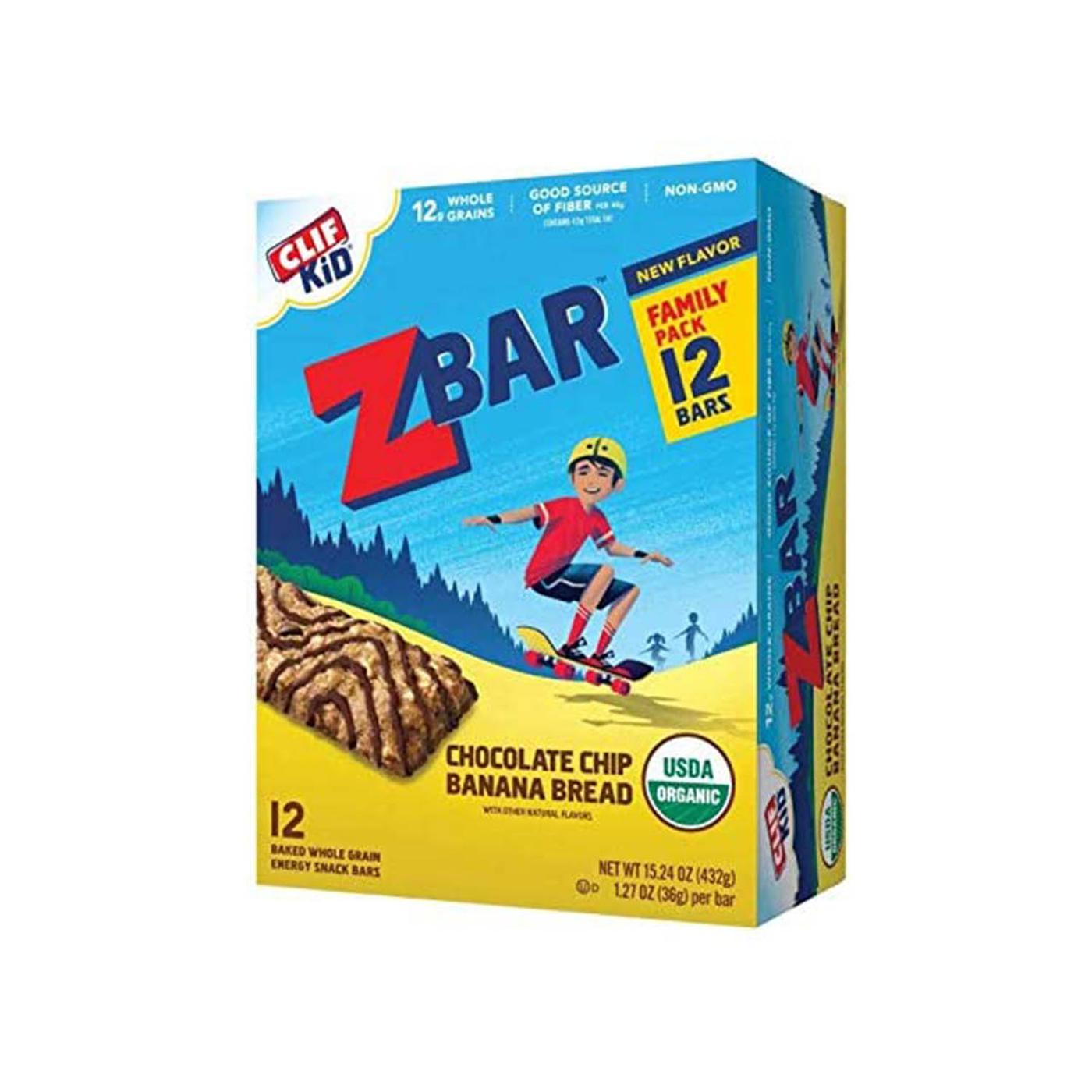 Get Clif Chocolate Chip Banana Bread Z-Bars Delivered | Misfits Market
