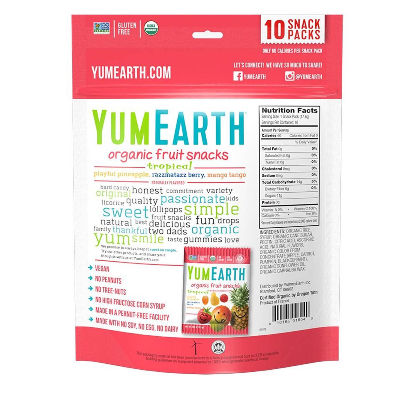 Get YumEarth Organic Tropical Fruit Snacks Delivered | Misfits Market
