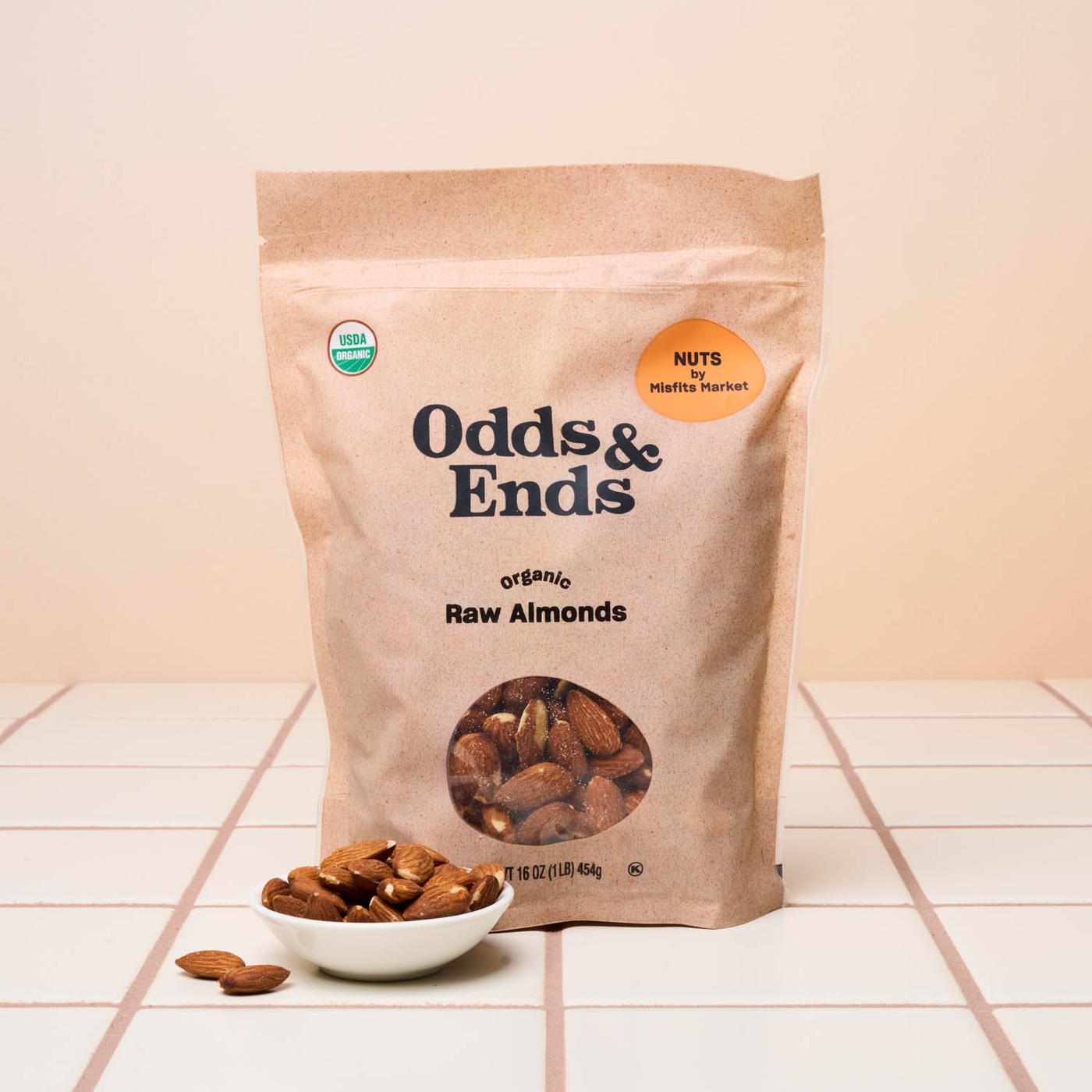 Get Odds & Ends Organic Raw Almonds Delivered | Misfits Market